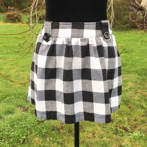3/$20 Twentyone Flannel Mini Skirt